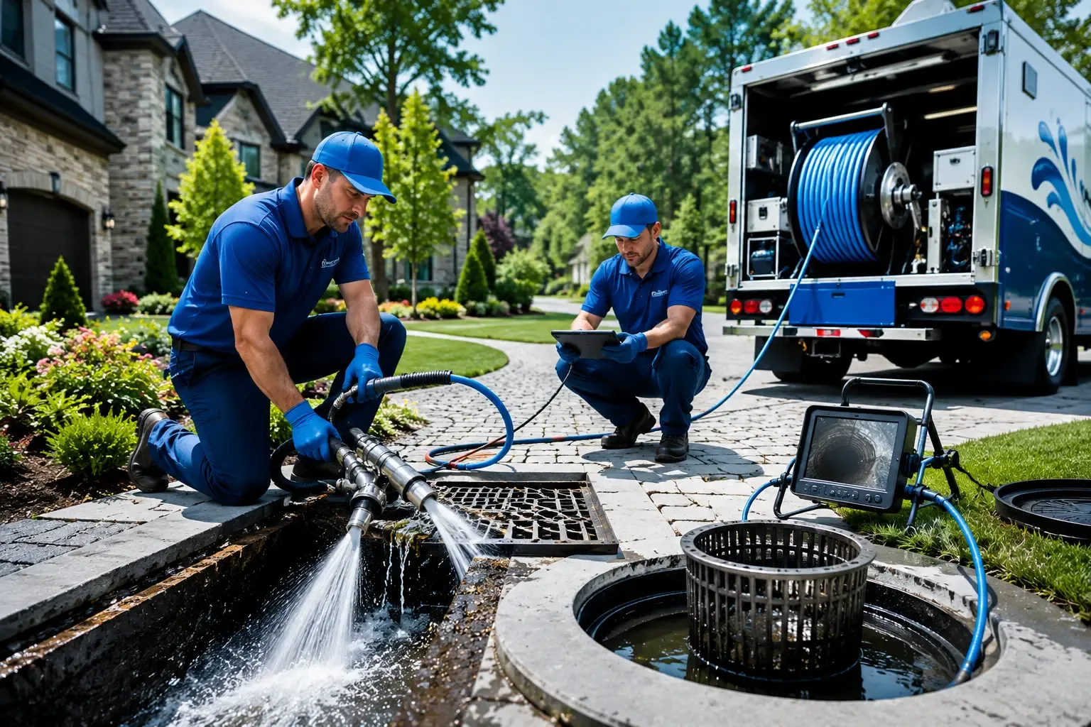 Local outdoor drain cleaning professionals in Burlington, ND